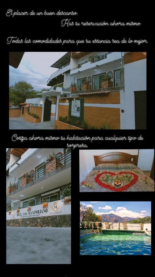טפוזטלן Hotel Casa Maximiliano מראה חיצוני תמונה